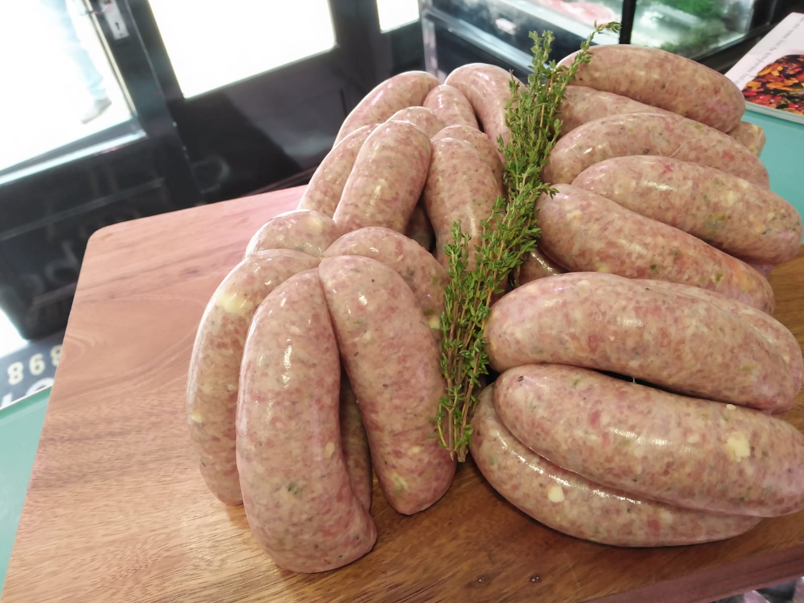 Pork Stilton and Asparagus Sausage 1kg