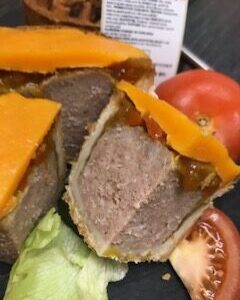 Red Cheese Pickle Pork Pie 454gm